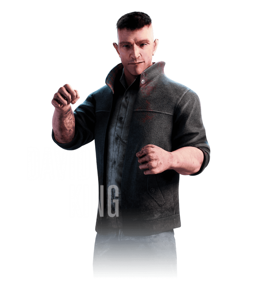 Дэвид кинг. Дэвид Кинг дбд. Дэвид Кинг одежда 2022. Дэвид Кинг охранник.