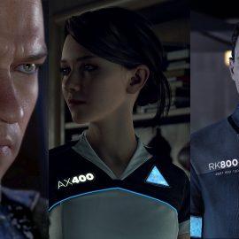 Персонажи протагонисты из игры Detroit: Become Human