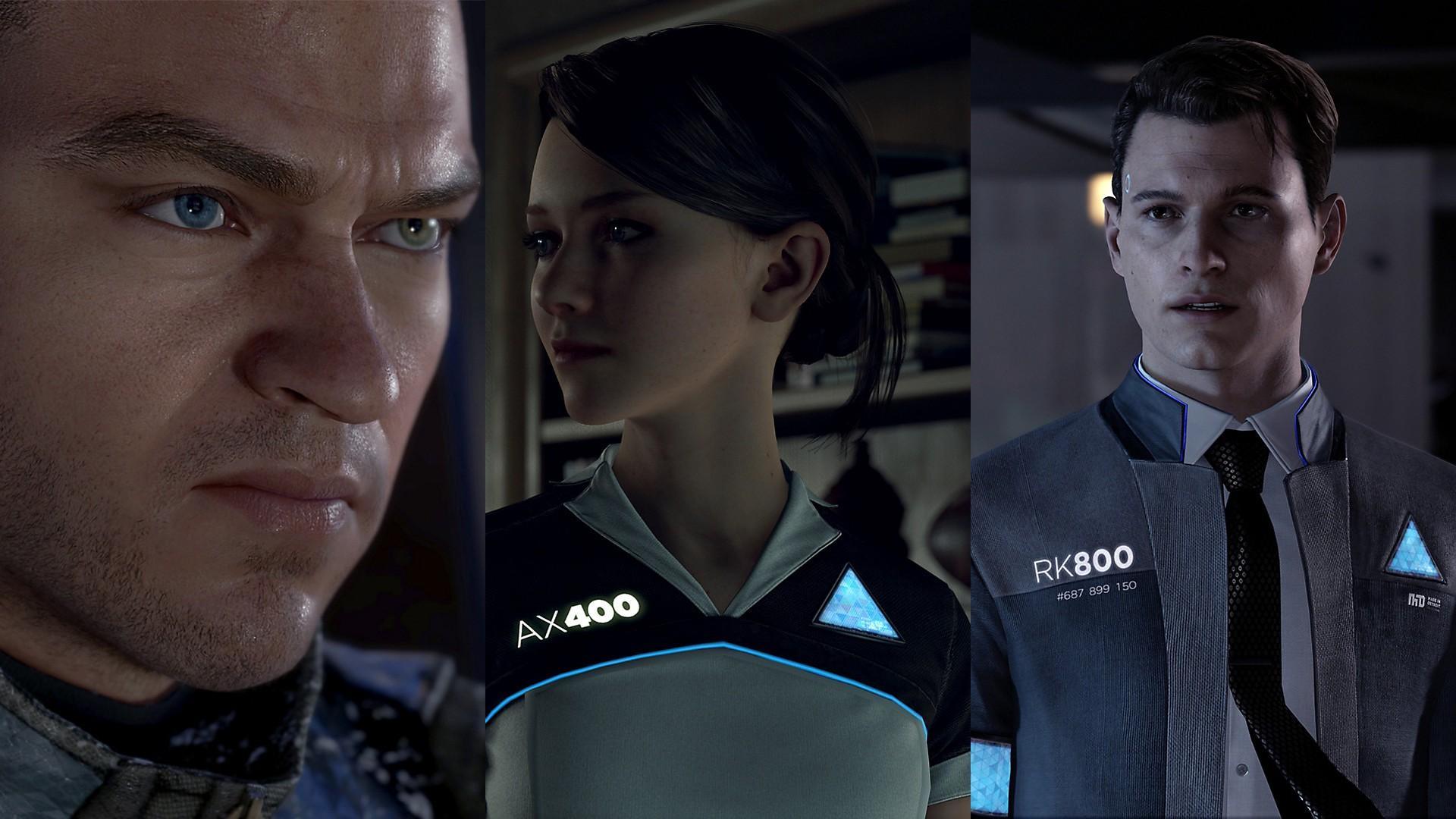 Персонажи протагонисты из игры Detroit: Become Human - CyberShara