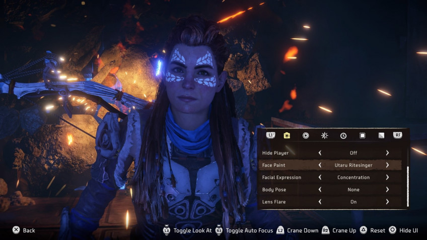 Гайд: Как покрасить лицо и доспехи в Horizon Запретный Запад