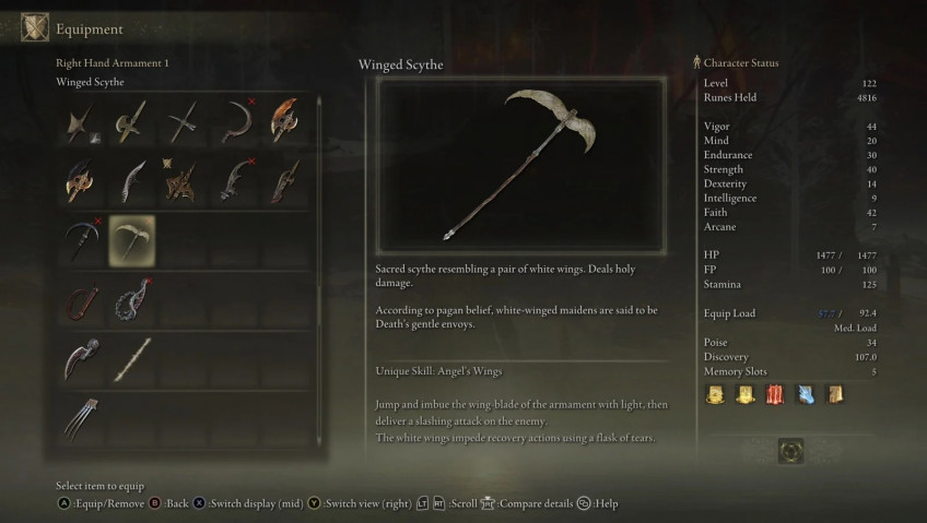 Топ-6: Лучшее оружие в Elden Ring