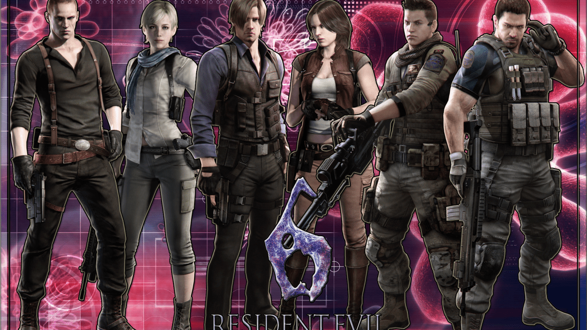 Список персонажей из игры Resident Evil 6