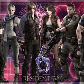 Список персонажей из игры Resident Evil 6