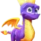 Дракончик Спайро из оригинальной Трилогии Spyro the Dragon и других игр.