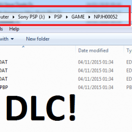 Добавление PSP DLC в вашу PSP и эмулятор PPSSPP