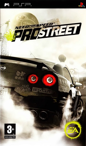 Need for Speed: ProStreet (Европа) [RUS] PSP ISO