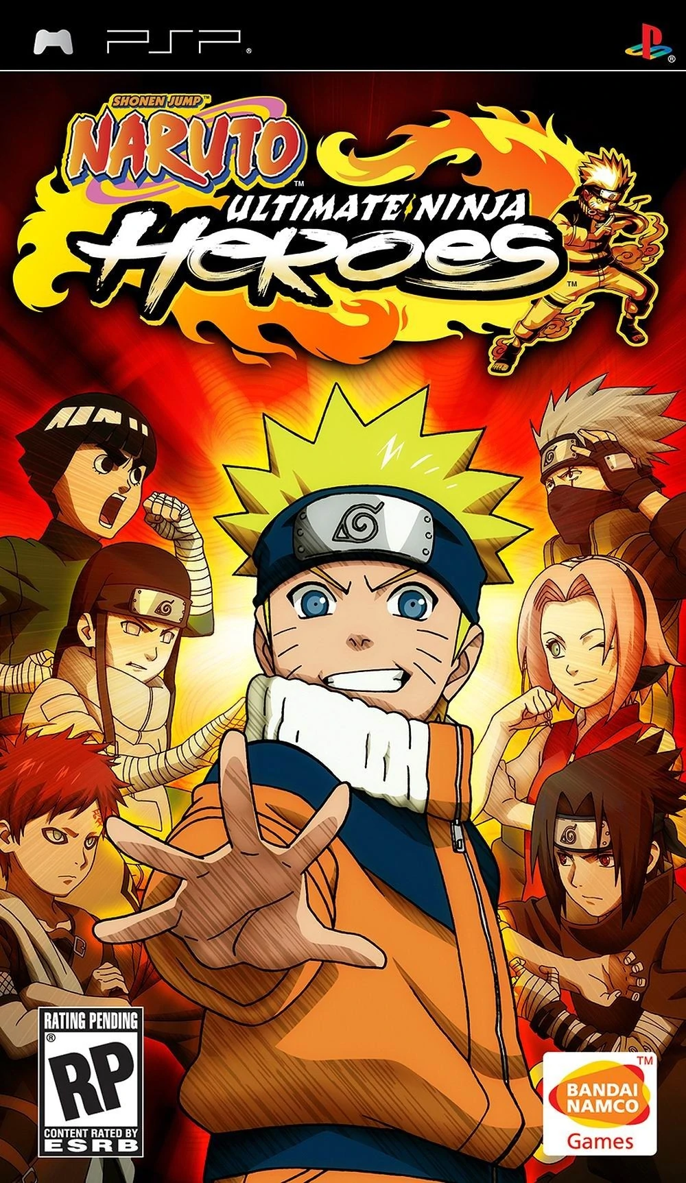 Naruto: Ultimate Ninja Heroes (США) PSP ISO - CyberShara