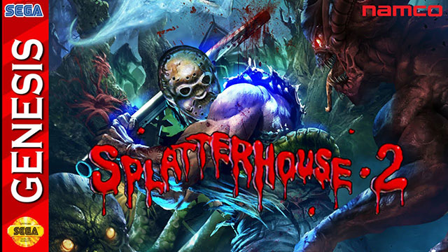 Splatterhouse 2: Classic Mask Rick and Color Hack (США, Япония) SEGA Genesis ROM